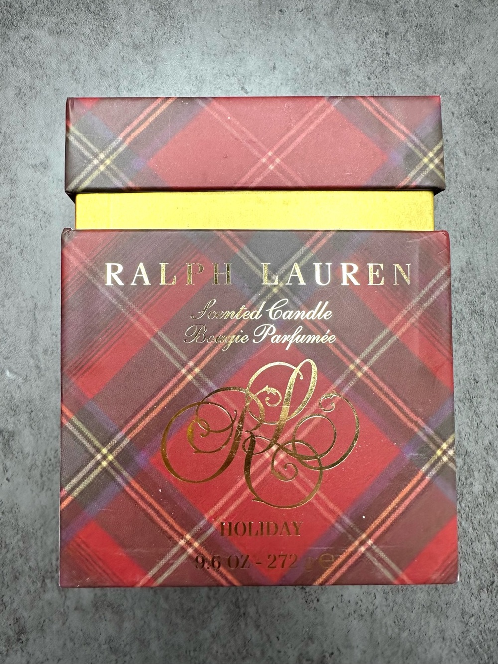 Ralph Lauren Holiday Scented Candle 9.6 oz – New in Box – Discontinued